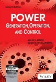 Power Generation Operation, and Control 2nd Edition